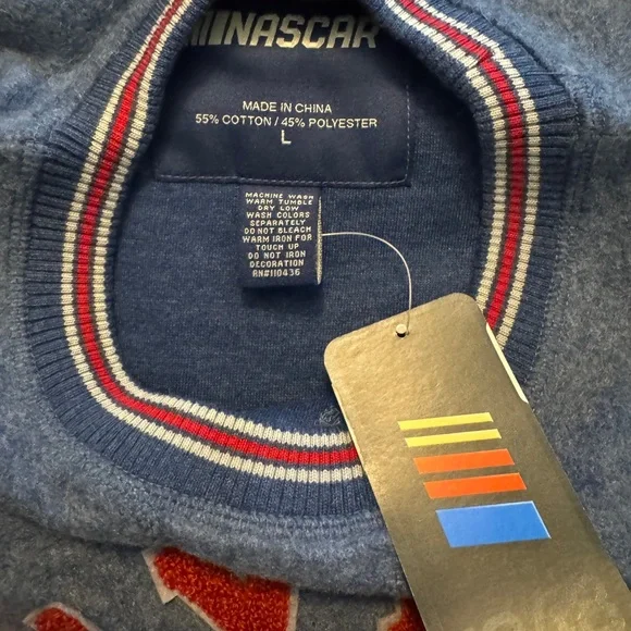 Daytona Speedway Blue Sweater - Size L - Picture 7 of 9